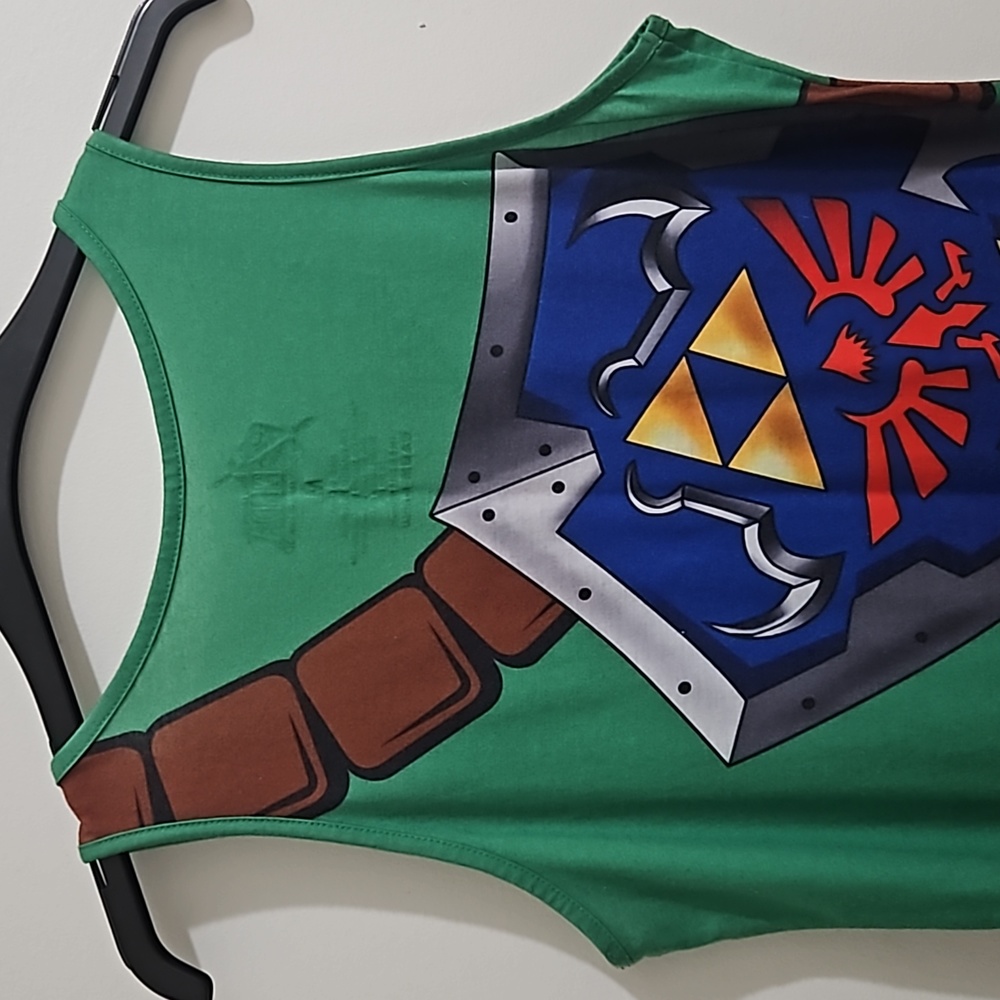 legend of zelda dress shirt The Legend of Zelda Link Unisex Graphic T-Shirt GameStop Exclusive, Size: Small